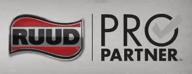 Ruud Pro Partner badge — Air Solutions Heating & Cooling is a certified Ruud Pro Partner.